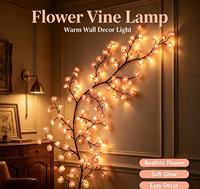 LED Sakura Vine Light AC-aangedreven kunstmatige wilgentakverlichting voor thuisinterieur Valentijn bruiloft scène hangende decoratie
