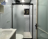 Maison modulaire préfabriquée extensible 3-en-1 avec panneaux muraux de bardage extérieur blancs, maison de vacances modulaire, maison conteneur OEM/ODM, surdimensionnée