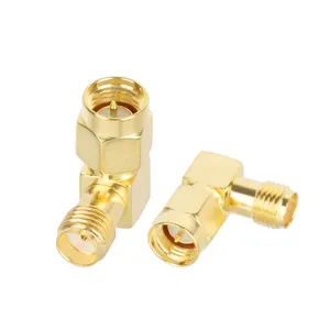 Right Angle RF Coaxial Adapter SMA-JKW Connector Bend 90 Degree Sma-jkw Connector Adapter