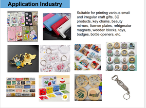 Imprimante à plat UV multifonctionnelle à 1216 positions visuelles pour les cadeaux d'artisanat Porte-clés ouvre-bouteille et les produits 3C - Product Image 3