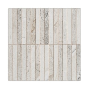 Piastrelle in Travertino Navona 35 X 35 Pretagliate Opache con Bordi Irregolari Spessore 9 Mm - Product Image 1
