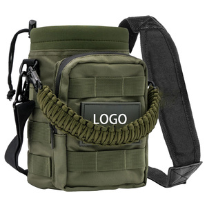 Durable Multi-Function Sports Tactical <b>Water</b> Bottle <b>Pouch</b> with MOLLE Attachment for Outdoor Adventures - Product Image 6