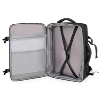Sac à dos extensible pour ordinateur portable 15,6 pouces, imperméable et personnalisé, grande capacité, pour hommes, voyages d'affaires, sac d'ordinateur portable pour étudiants