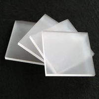 Panneau acrylique dépoli résistant, usine chinoise, panneaux signalétiques en verre trempé feuilleté, emballage miroir, découpe sur mesure