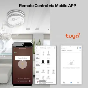 Tuya Smart rilevatore di fumo allarme WiFi rilevatore di fumo rilevatore di fumo intelligente