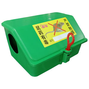 Piège à souris <span class=keywords><strong>vert</strong></span> solide en gros avec système de verrouillage unique, cage attrape-rongeurs pour usage domestique et commercial - Product Image 6