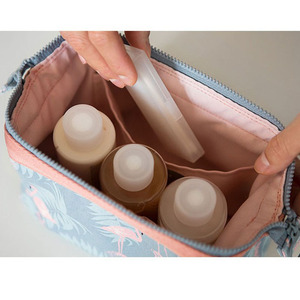 Printing Animal Cosmetic Bag Flower <strong>Make</strong> <strong>up</strong> Bag Travel Waterproof Portable Makeup Bag Toiletry <strong>Kits</strong> OEM Factory <strong>Supplier</strong> Women - Product Image 5