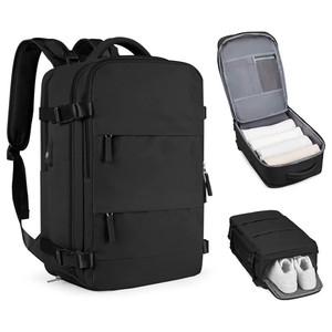 Mochila <span class=keywords><strong>de</strong></span> viaje <span class=keywords><strong>de</strong></span> avión antirrobo <span class=keywords><strong>de</strong></span> fin <span class=keywords><strong>de</strong></span> semana portátil con compartimento para zapatos Mochila <span class=keywords><strong>de</strong></span> viaje Cabina Avion <span class=keywords><strong>40x20x25</strong></span> - Product Image 1