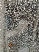 Dentelle africaine lourde de luxe en gros, dernière collection, avec des paillettes de haute qualité, dentelle creuse pour robe de mariée