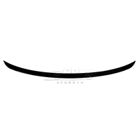 Mi aile brillant noir moyen becquet en Fiber de carbone mi becquet pour Land Rover Range Rover Vogue 2023 +