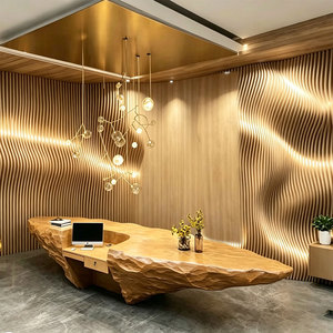 Metal Frame Reception Counter Acrylic Surface Modern <b>LED</b> <b>Light</b> Beauty Salon Office Lobby Hotel Clinic Spa - Product Image 1