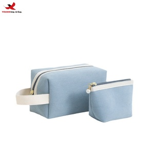 Large Capacity <b>Makeup</b> Bag Luxury Portable Cosmetic Storage Handheld Reusable Toiletry <b>Case</b> for Women RTS Bulk Mixed Order - Product Image 1