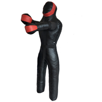Dummy de lutte en cuir PU non rembourré pour l'entraînement au Jiu-Jitsu brésilien, au MMA et au Judo