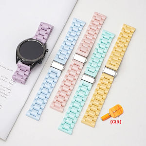 Correa de <span class=keywords><strong>Reloj</strong></span> Inteligente Deportiva de Liberación Rápida, Resistente al Agua, para <span class=keywords><strong>Hombre</strong></span> y Mujer, de 20 mm y 22 mm, para Relojes <span class=keywords><strong>Huawei</strong></span>, Correas de Plástico - Product Image 1