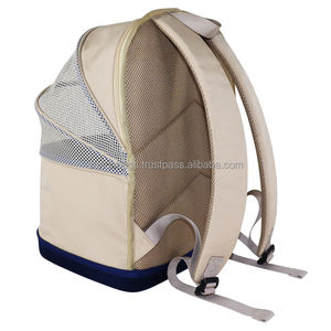 Sac à dos de voyage portable personnalisé de haute qualité pour animaux de compagnie, sac de transport pour petits chiens et chats en tissu Oxford, fermeture éclair en nylon, vente chaude - Product Image 3