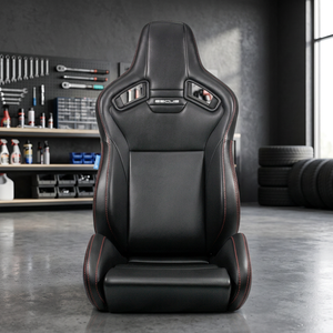 Siège de course sport universel en cuir PU Speedster OEM de qualité supérieure, confortable et améliorant le confort et la sécurité de conduite - Product Image 1