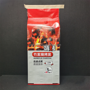Sacs d'emballage personnalisés en PP tissé, imprimés offset, durables, pour briquettes de <span class=keywords><strong>charbon</strong></span> de barbecue, aliments pour animaux et farine - Product Image 2
