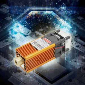 Módulo Láser de Diodo Azul de 450nm 1500mw con Modulación TTL PWM de 12V para Corte y Grabado - Product Image 3
