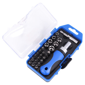 Manufacturer Direct 26-Piece Ratchet Handle Set with <b>Square</b> Socket Customizable OEM <b>Combination</b> Tool Set - Product Image 1