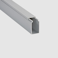 Meilleures ventes : Canal de câblage carré en PVC, Goulotte de câblage décorative en PVC pour sol, Goulotte de câblage réseau en PVC