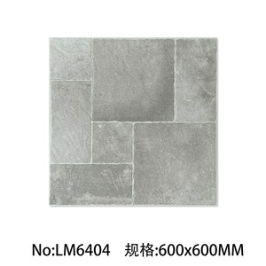 Màu be Lime đá sứ gạch lát sàn 400x400 mét mix Cross cut với Matte bề mặt firebrick cho biệt thự phòng tắm ngoài trời - Product Image 3