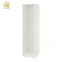 Armoire coulissante moderne en bois sur mesure de haute qualité pour chambre à coucher