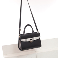 Sac à main QAZA en cuir PU de haute qualité, motif tressé, grand sac fourre-tout élégant pour femme, nouvelle collection 2026