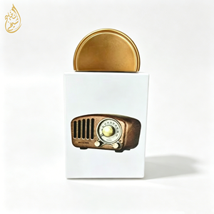 Perfume Portátil de 100 ml, Eau de Parfum, Aroma Amaderado Neutral de Lujo, Botella Retro con Diseño de Radio, Larga Duración - Product Image 1