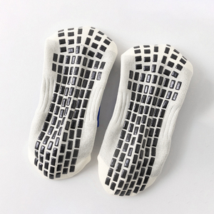 Chaussettes de football athlétiques à haute cheville pour hommes, antidérapantes, avec techniques de tissage, taille unique, saison d'automne - Product Image 4