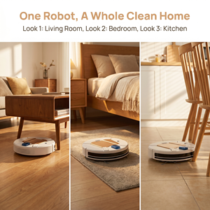 Aspirateur robot intelligent automatique, ultra-fin, silencieux, balayeuse de sol, rechargeable par USB, nettoyeur de poussière domestique - Product Image 5