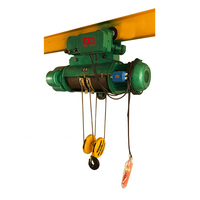 Palans électriques CD 0,5T 1T 2T 3T 5T avec groupe de crochets, palan électrique de grue minière Henan, pièces de machines de construction