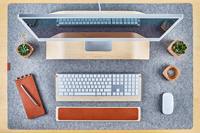 SAMDI chine Golden Supplie Home Office TabletHolder en bois érable magique clavier plateau