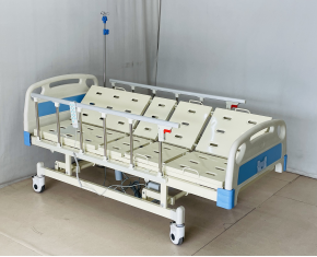 Lit médical multifonctionnel à 3 manivelles avec matelas, mobilier hospitalier pour usage hospitalier VTS-GH1061, lit d'hôpital VTS-GH106 - Product Image 5