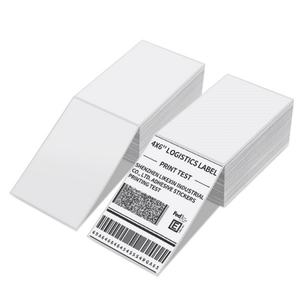Muestra Gratuita, Etiquetas Térmicas Perforadas para Envío, en Rollo Continuo de 4" x 6", 2000 Etiquetas, para Impresoras de Escritorio - Product Image 2
