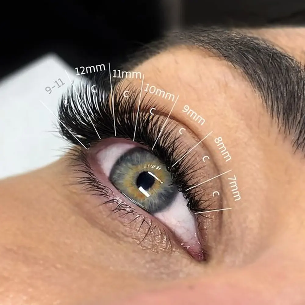 Anforlin Chất Lượng Cao Cổ Điển 0.05 Cc Curl Eyelash Extensions Hàn Quốc 2022 Cá Nhân Tổng Hợp Mink Eyelash Extensions