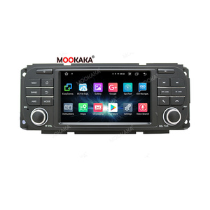 MOOKAKA Android 11 Car DVD <span class=keywords><strong>Player</strong></span> Cho JEEP Grand Cherokee Liberty Wrangler Cho Chrysler Cho Dodge GPS Đài Phát Thanh Stereo DSP CARPLAY - Product Image 4