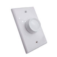 Interruptor de Pared Giratorio de 3 Vías, Unipolar, UL E522988, 120V, 600W, INC 150W, LED, CFL, para Control de Intensidad de Luz