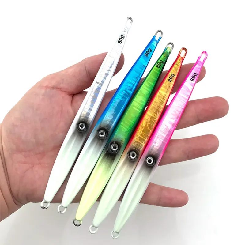 new fishing lures jig sinking lead metal flat jigs rentex fishing lure