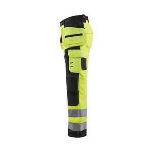 BLAKLADER - 156725173399D108 Pantalon d'artisan Softshell haute visibilité Jaune/Noir-EAN 7330509405888 HI-VIS WORKWEAR - Product Image 5