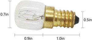 Ampoules électriques à incandescence en verre pour four et réfrigérateur T20 T22 T25 ST26 E12 E14 <span class=keywords><strong>15W</strong></span> 25W 40W - Product Image 4