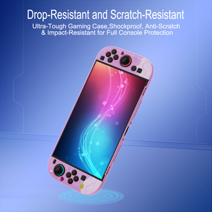 Set di Custodie Rigide in PC con Impugnature Curve e Cornice Centrale per Joycon con Motivi Femminili e Carini per <span class=keywords><strong>Nintendo</strong></span> <span class=keywords><strong>Switch</strong></span> 2 Accessori per Gaming - Product Image 4