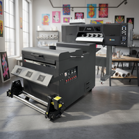 Impresora DTF A1 A2 L130 sin necesidad de plotter de corte, impresora digital de película PET DTF300 de 24 pulgadas para camisetas y agitador de polvo, todo en uno