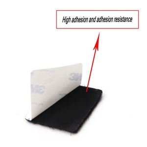 Cinta Adhesiva de Gancho y Bucle Troquelada a Medida XMQX QX-AHL de Nylon/Poliéster para Gestión de Cables en Impermeables y Cuero - Product Image 4