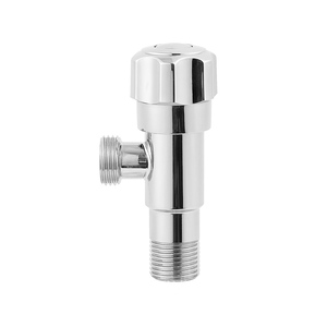 Robinet d'angle sanitaire manuel AYDIN AD-2014 en acier inoxydable 201 à double sortie pour eau – Robinet d'angle pour toilettes AD-2014 - Product Image 2