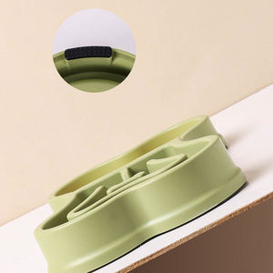 Luxury Eco-friendly PP Silicone Pet Cat <strong>Dog</strong> <strong>Bowl</strong> with Solid Bone Design Automatic Slow Feeder Maze <strong>Personalized</strong> Bone Pattern - Product Image 5