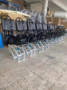 Kursi <span class=keywords><strong>Pilot</strong></span> Kapal Laut dengan Suspensi, Kursi Pelana dengan Basis Suspensi dari Paduan Aluminium Anodized, Tinggi Dapat Disesuaikan - Product Image 3