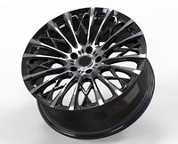 Velg Mobil Custom Alloy Forged Monoblock 5x114.3 5x130 5x112 17 18 19 20 21 22 Inch untuk Lexus Audi Cls Mustang Sf90