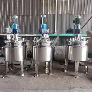 Kleine capaciteit chemische verdunning roestvrij staal 304 316L verdikte hogesnelheids-dispersie mengtank - Product Image 5