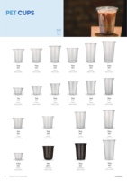 Gobelets en plastique PET personnalisés de 12 oz, 14 oz, 16 oz, 20 oz avec couvercles, gobelets à café en plastique transparent jetables personnalisés avec logo