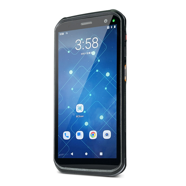 5.45 Inch Handheld Terminal Android 11 Rugged PDA NFC Reader 1D 2D Barcode Scanner IP68 5000mAh Battery GPS/BeiDou